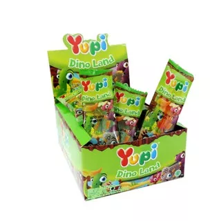 yupi dino land 24. permen jelly yupi gummy