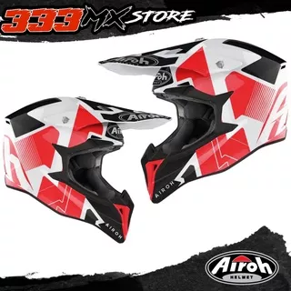 AIROH WRAAP 2022 RAZE RED HELM ENDURO AIROH WRAAP 2022 RAZE RED