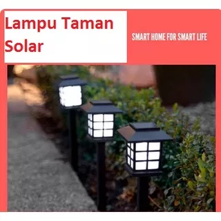 LAMPU TAMAN LED TENAGA SURYA LAMPU TAMAN SOLAR POWER