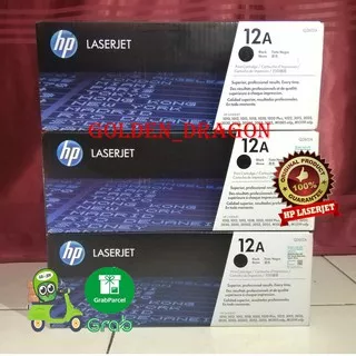 Toner HP Laserjet 12A [Q2612A] Black Original/ type printer hp 1010, 1012, 1015, 1020, 3015, 3055 / toner hp / tinta hp / toner printer