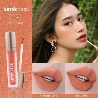 LIPSTIK LUMECOLORS 3 IN 1 MULTIFUNGSI: (LIPSTICK,EYESHADOW,BLUSH ON) , LIPSTIK MATTE, KISSPROOF