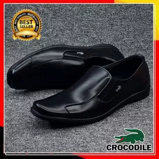 Sepatu Pria Kulit / Sepatu Pantofel Pria / Sepatu Crocodile Original / Sepatu Formal Pria