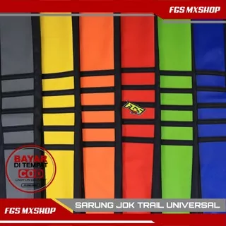 SARUNG JOK TRAIL UNIVERSAL COVER SEAT CRF KLX WR SARUNG JOK LIST TENGAH SEAT COVER MOTOR TRAIL