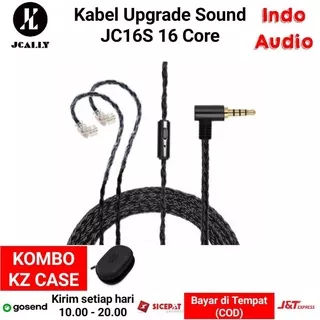 Kabel Upgrade KZ Earphone 16 Core KABEL KZ JCALLY JC16S KZ ZSN Pro X KZ EDX Pro KZ ZEX Pro CCA CRA KZ ZES KZ EDA KZ EDS