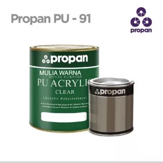 PU Top coat clear propan pu pul 91- clear gloss 1 liter/set
