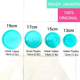 Promo Tupperware Original 13cm Seal One Touch Mosaic Canister Tutup Toples Original Terbatas!!