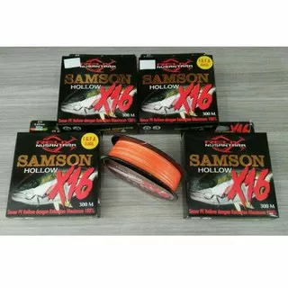 Benang Pe Relix Nusantara Samson Hollow X16 300M pe4 pe5 pe6 pe7 pe8 pe10