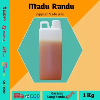 Madu Asli Hutan Randu 1kg Madu Murni Nektar Bunga100% Raw Honey Pure Natural Madu Hutan Asli Premium