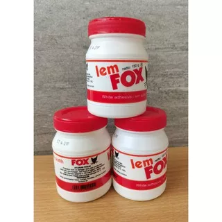 Lem Fox Lem Putih PVAc 150 g Botol