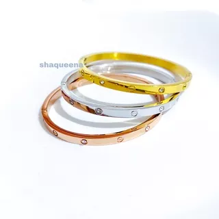 G51 Gelang bangle titanium cartier premium