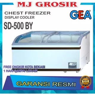 GEA SD 500 BY CHEST FREEZER BOX SD-500-BY LEMARI PEMBEKU 500 LITER