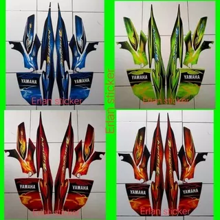 STIKER STRIPING FULL BODY MOTOR YAMAHA JUPITER Z 2008