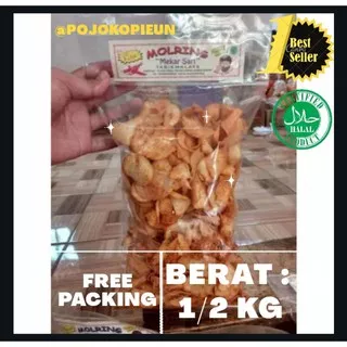 Molring Crispy 1/2 Kg | Cimol Kering | Molring Mekarsari | Pojok Opieun