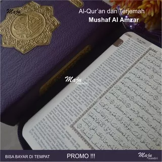 Bisa COD Al Quran Jaket - Al Quran Resleting - Al Quran Traveller - Al Quran Doa Al Amzar Jaket A6