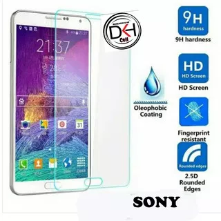 TG KACA TEMPERED GLASS KACA SONY M2 M4 M5 C3 C4 C5 X XA XZ T2  XA1 XA2 ULTRA E3 E4 TEMPEREDGLASS KACA