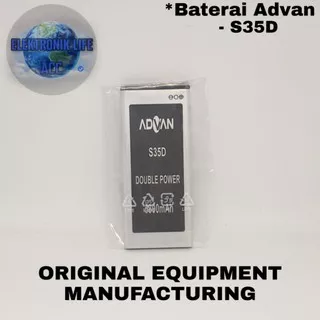 Baterai Advan S35D Double Power | Battery Batre