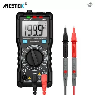 VIVI MESTEK Auto-range LCD Digital Multimeter DC/AC Voltage DC Current Meter Resistance Tester Voltmeter Ammeter