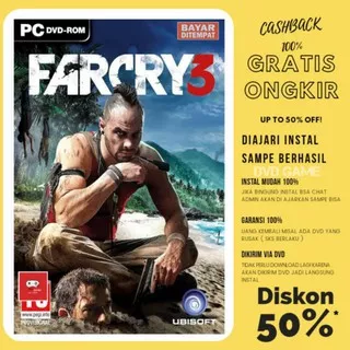 FAR CRY 3 - III Pc Game / DVD CD Game / Kaset Komputer Game / Game Murah / Gaming / Games