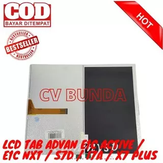 LCD TABLET / TAB ADVAN E1C ACTIVE / E1C NXT / S7D / I7A / X7 PLUS (TIDAK BISA E1C 3G)