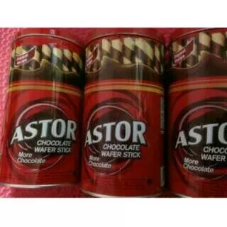 Astor Chocolate Wafer Stick Kaleng 330 Gram