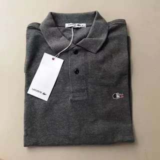Lacoste France Men Basic Cotton Polo Shirt Regular Fit Original Branded Sisa Export Poloshirt Pria