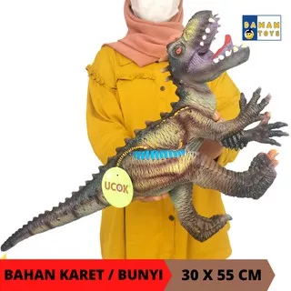 Mainan Dino Bunyi / Mainan Dinosaurus Bunyi / Boneka Dinosaurus Besar Jumbo /Figure Dinosaurus karet
