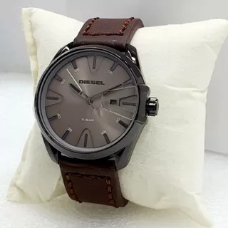 Jam Tangan Pria Murah Analog Diesel 9394 Kulit Fashion Coklat Hitam Jam Tangan Pria Original Kekinia