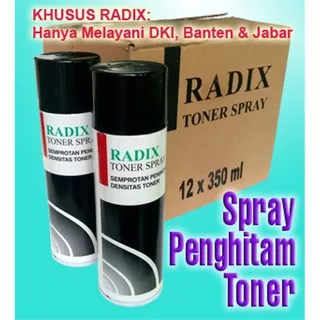 Termurah Radix Toner Spray Penghitam Density Toner Limited