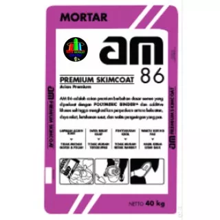 SEMEN ACIAN/ SEMEN MORTAR/ PREMIUM SKIMCOAT AM 86 (40KG)