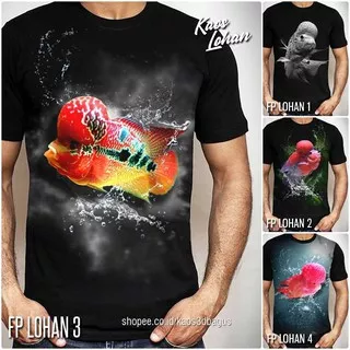 KAOS IKAN LOUHAN Baju Kaos GAMBAR IKAN LOUHAN Premium Distro Kaos Pecinta Ikan Lohan Indonesia