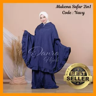 RAMADHAN SALE Mukena Dewasa Traveling Safar  2in1 Bahan Parasut Parasit Premium Jumbo