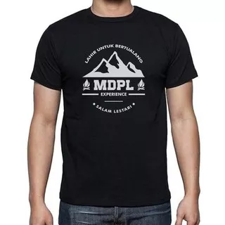 Kaos Baju Pendaki Gunung Indonesia MDPL BORN TO BE AN ADVENTURE Premium Distro