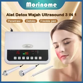 3 In 1 Alat Detox Wajah Ultrasound Soft cauter ultrasound strika setrika wajah mata penghilang tai lalat kutil flek tatto 2 in 1