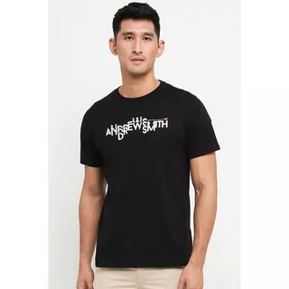 ANDREW SMITH GRAPHIC T-SHIRT 1 (BLACK)