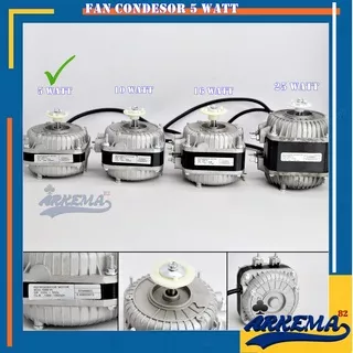 FAN CONDENSOR 5 WATT | MOTOR DINAMO KIPAS FAN KONDENSOR 5 WATT SHOWCASE , FREZEER , KULKAS