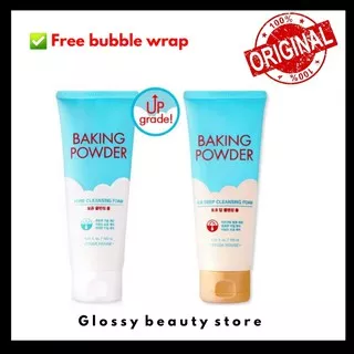 Etude House Baking Powder Pore Cleansing Foam and BB Deep Cleansing Foam