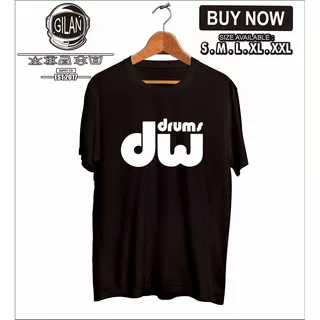 Kaos Baju DW Drum Band Logo Alat Musik Band - GILAN CLOTH