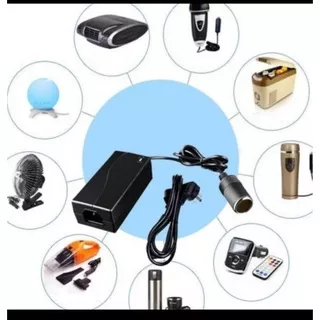 Adaptor Plug Colokan Charger Lighter Mobil AC To DC 12V 5A Vacuum Cleaner Vacum Vakum Power