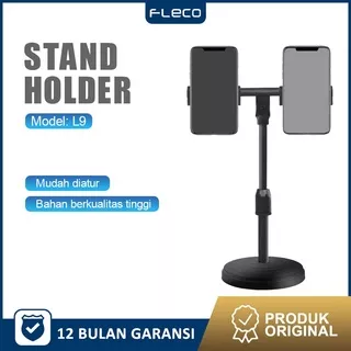 Multi stand mobile phone stand Holder Hp stand meja dudukan L-9 FLECO - Garansi 1 Tahun Rusak Ganti Baru