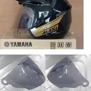 Kaca helm half face standar bawaan yamaha / kaca Helm Yamaha NMAX single visor / yang 1 kaca