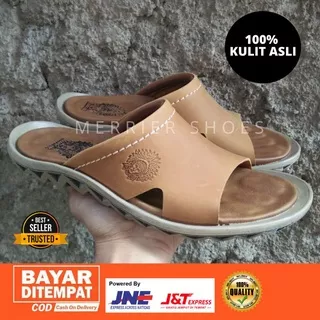 COD/BAYAR DITEMPAT Sandal Terlaris! Sandal indian pria bahan kulit sapi asli terbaik Indian