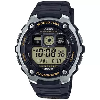 CASIO ORIGINAL AE-2000W-9A AE 2000W 9A 2000 W AE2000 JAM TANGAN COWOK JAM DUNIA JAMDUNIA RB