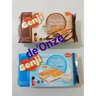 Monde Genji Chocolate Pie Sand/Vanilla Pie Sand Biscuit 110gr