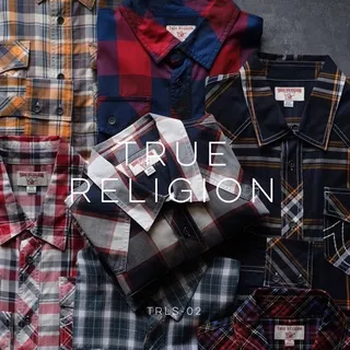 Kemeja True Religion Original Plaid LS Shirt TRLS-02