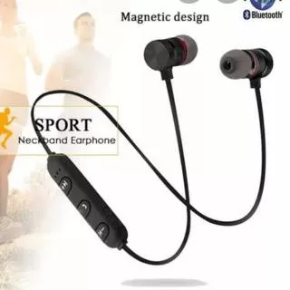 Headset JBL Realme Wireless sports bluetooth magnet earphone
