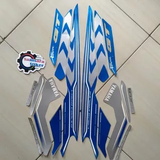 Stiker Striping Motor yamaha Xeon GT 2015 Biru