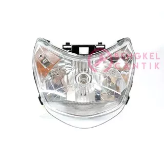 Reflektor Lampu depan spacy set plus kaca merk honda original kode KZL