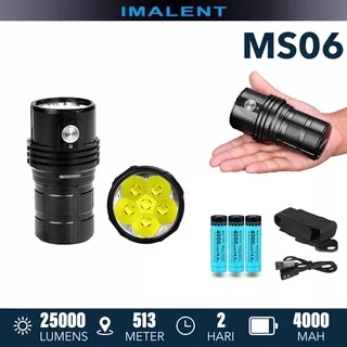 IMALENT MS06 25000 Lumens Flashlight