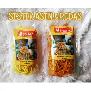 Sistik pedas | sistik original | makanan ringan sistik | snack sistik | mie lidi