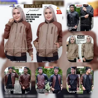 REALPICT!! JAKET KULIT SINTETIS UNISEX PRIA WANITA NORTON MATCHLESS INDIAN